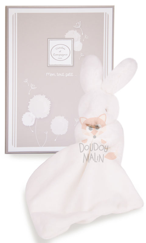  nature baby comforter rabbit white 